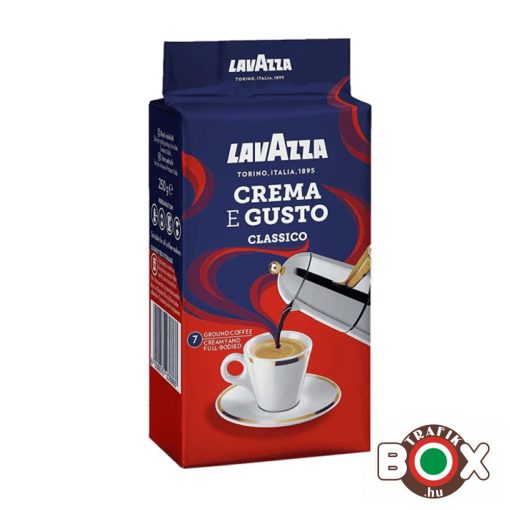 LAVAZZA Crema e Gusto Classico őrölt kávé 250g.