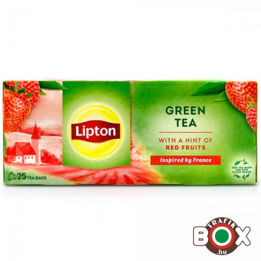 LIPTON Green Rasberry tea 25 filter 35g