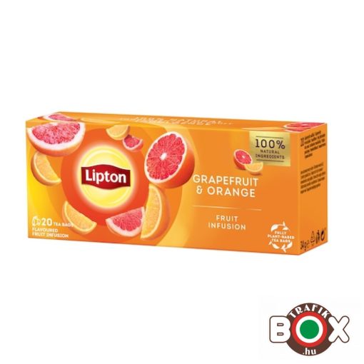 LIPTON Grapefruit - Narancs tea 20 filter 34g