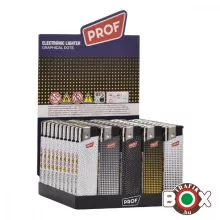 Öngyújtó PROF elektromos Graphical Dots 80000022