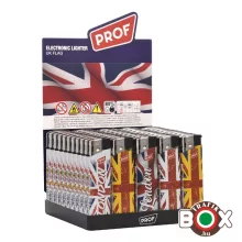 Öngyújtó PROF elektromos UK Flag 80000023