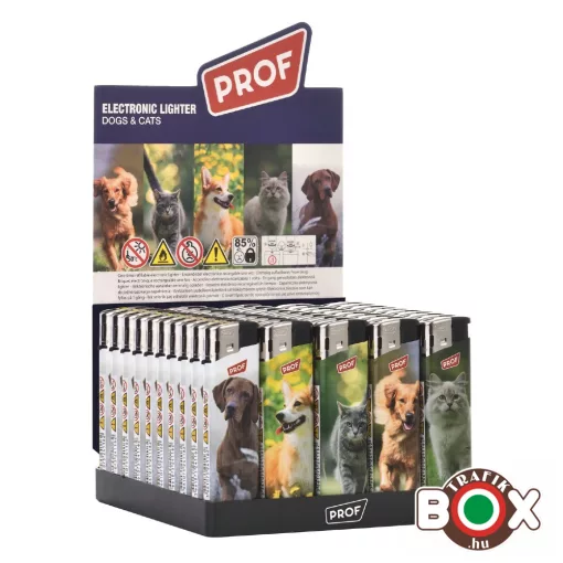 Öngyújtó PROF elektromos Dogs and Cats 80000030