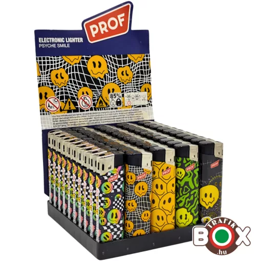 Öngyújtó PROF elektromos Psyche Smile 80000032 