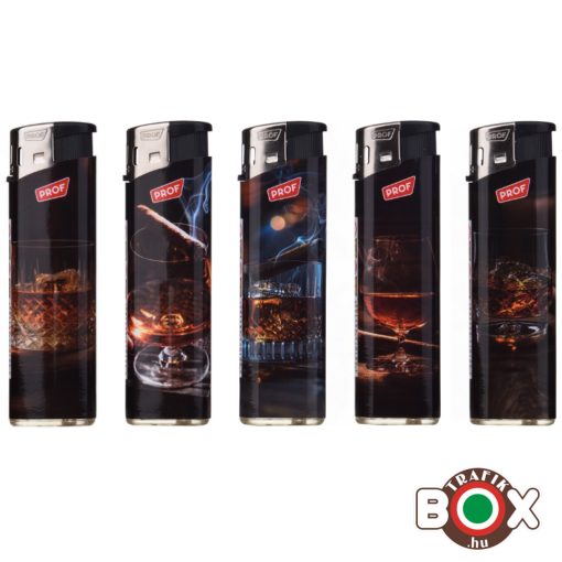 Öngyújtó PROF elektromos Whisky 80000037