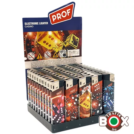 Öngyújtó PROF elektromos Casino 80000040