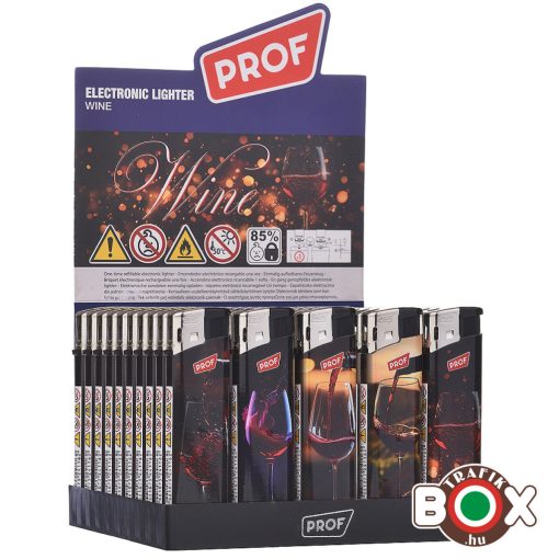 Öngyújtó PROF elektromos Wine 80000057