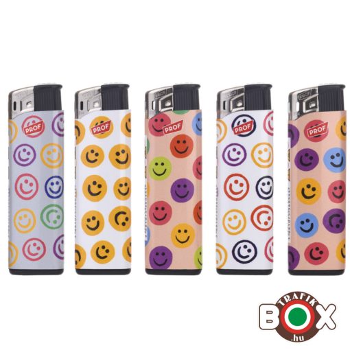 Öngyújtó PROF elektromos Smiling Faces 80000062