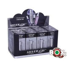 Folyadéktartó Tank Silver Cig EVOD-hoz ezüst 
