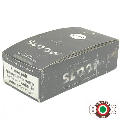 SLOOW Cigarettapapír 2x50db/bliszter, sérült 40682014-s