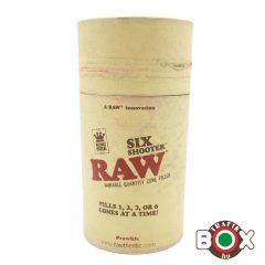   Raw Cone Six Shooter cigarettatöltő, Sérült csomagolás 28443-s