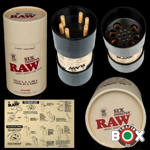 Raw Cone Six Shooter cigarettatöltő 28443