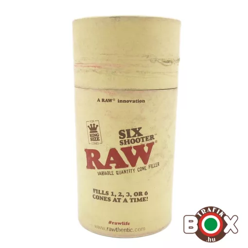 Raw Cone Six Shooter cigarettatöltő, Sérült csomagolás 28443-s