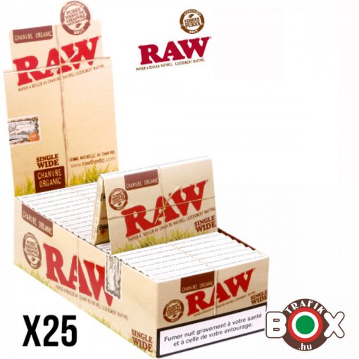 RAW Organic Regular cigarettapapír 17918