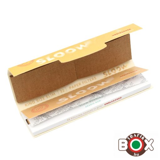 SLOOW ECO KS 32 CIGARETTAPAPÍR + TIP 40682047
