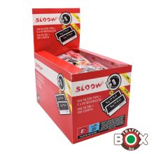 SLOOW 2X50 BLACK SHORT CIGARETTAPAPÍR + 100 FILTER 40682049