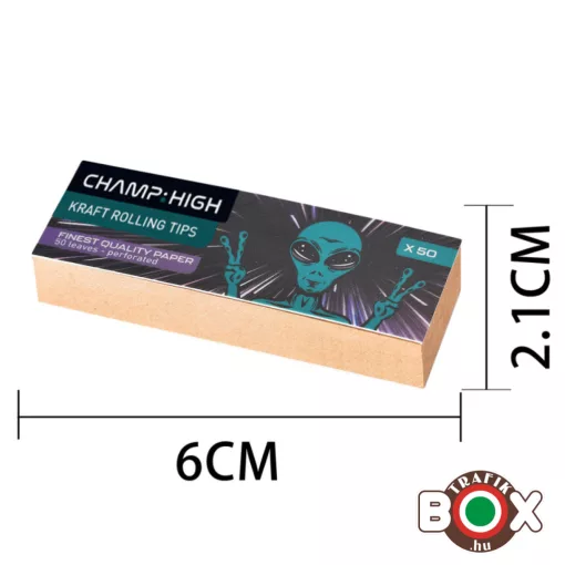 Champ High Perforált Natúr Kraft Tips 40506332