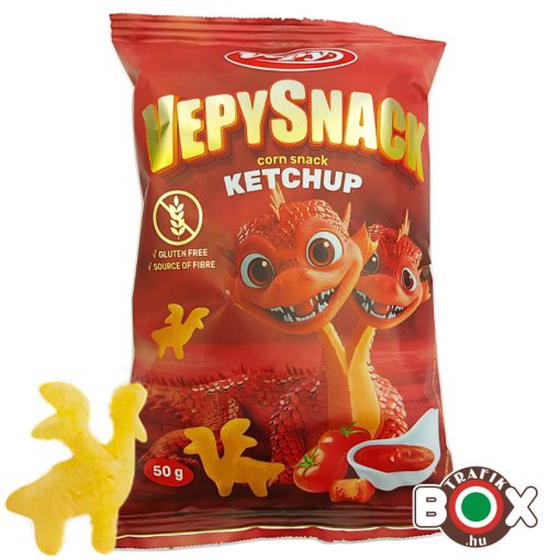 VEPY kukorica snack ketchup ízű 50 g