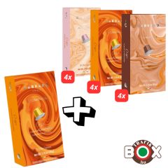 Carraro Ízesített Kávékapszula csomag grátisszal