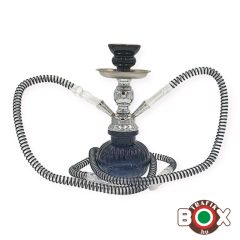 Vizipipa Tugra 2 csöves Black 24 cm