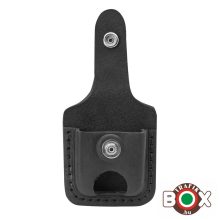 LPTBK ZIPPO Eredeti Bőrtok Fekete