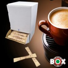 KÁVÉCUKOR Nádcukor Barna 250*4G kínáló dobozban