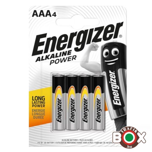 ENERGIZER Power B4 AAA mikro E92 4 db