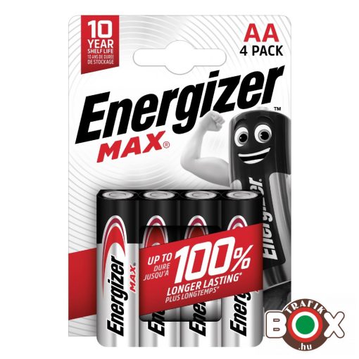 ENERGIZER MAX B4 AA ceruza E91 4 db