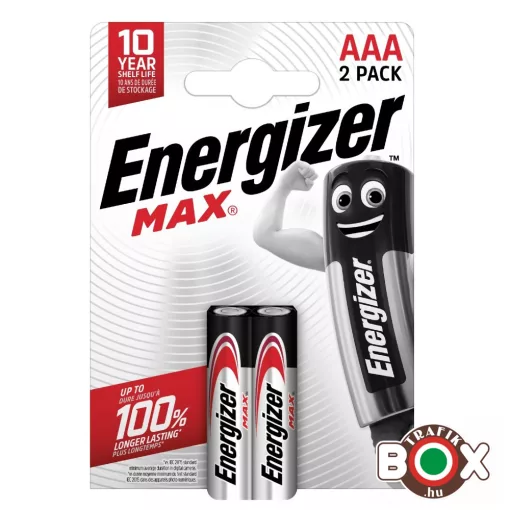 ENERGIZER MAX B2 AAA mikro E92 2 db