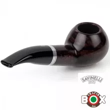 Savinelli Bianca Smooth 9mm, prémium pipa díszdobozban P308L-9-320