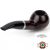   Savinelli Bianca Smooth 9mm, prémium pipa díszdobozban P308L-9-320