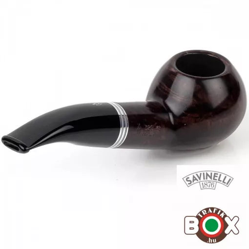 Savinelli Bianca Smooth 9mm, prémium pipa díszdobozban P308L-9-320