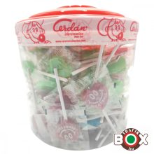 Candy Fruits cukormentes nyalóka assorted 6 g 125db/gyűjtő 