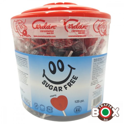 Candy Fruits cukormentes nyalóka cherry 6 g 125db/gyűjtő 