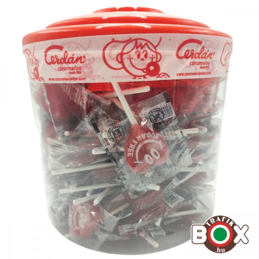 Candy Fruits cukormentes nyalóka cherry 6 g 125db/gyűjtő 