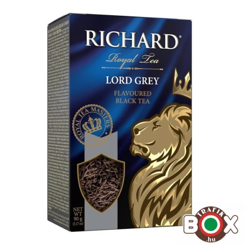 Richard Royal Lord Grey fekete szálas tea 90g 