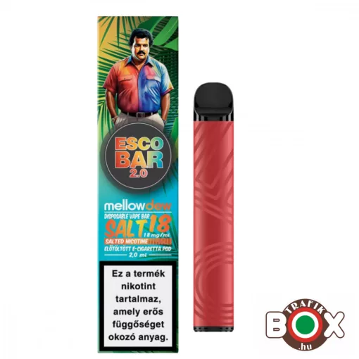 escoBAR 2.0 előtöltött POD - 600 slukk; 2,0ml




