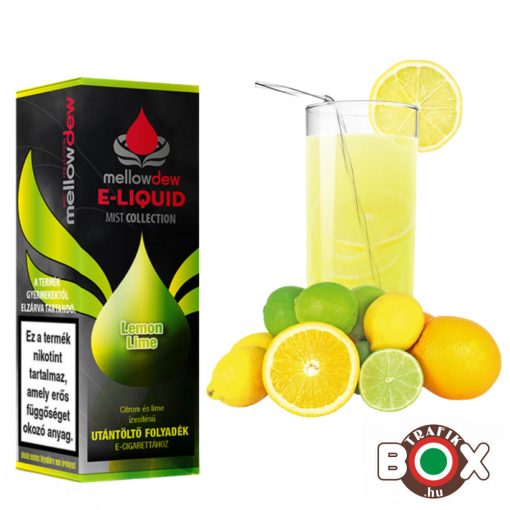 Mellow Dew 10 ml MIST e-liquid 00mg - LEMON LIME