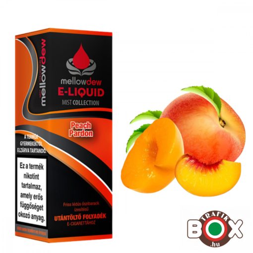 Mellow Dew 10 ml MIST e-liquid 00mg - PEACH PARDON
