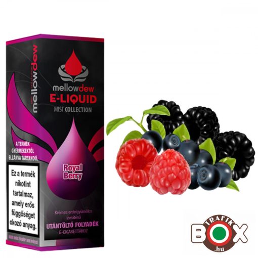 Mellow Dew 10 ml MIST e-liquid 00mg - ROYAL BERRY