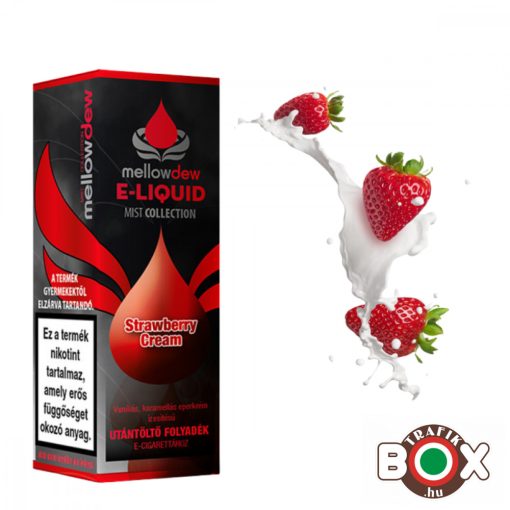 Mellow Dew 10 ml MIST e-liquid 00mg - STRAWBERRY CREAM