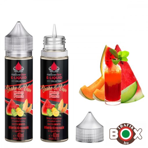 Mellow Dew 40 ml MIST e-liquid 00mg - MELON PUNCH


