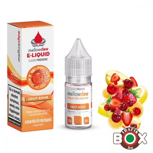 Mellow Dew 10 ml Premium e-liquid 00mg - FRUIT BOMB