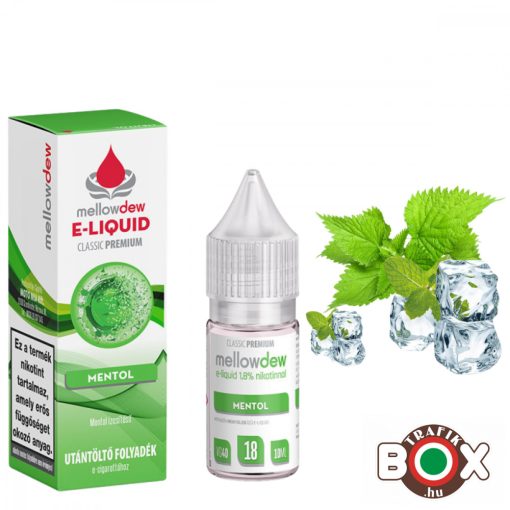 Mellow Dew 10 ml Premium e-liquid 00mg - MENTOL