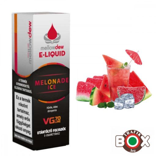 Mellow Dew 10 ml VG70 e-liquid 00mg - MELONADE ICE