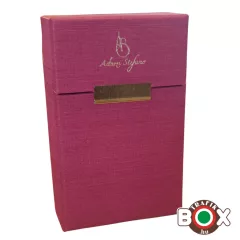 Adami Stefano Cigarettatartó doboz 80 M Bordeaux