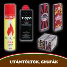 Utántöltők, gyufák