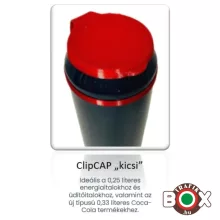 ClipCAP - aromazáró kupak csomag aludobozra + Display