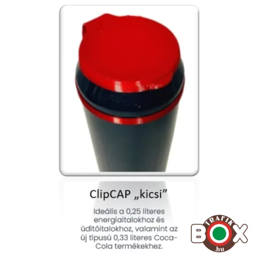 ClipCAP - aromazáró kupak csomag aludobozra + Display