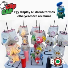 ClipCAP - aromazáró kupak csomag aludobozra + Display
