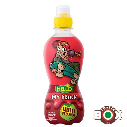 Hello Multivitaminos ital, sportkupakos (DRS) 330 ml